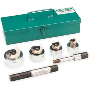 GREENLEE 744 Hydraulic Knockout Kit, 1/2 To 1-1/4 Inch Size | AB4EGZ 1XGB7