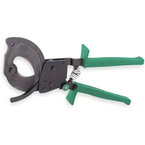 GREENLEE 760 Compact Ratchet Cable Cutter, 11-3/4 Inch Overall Length | AE4KFK 5LE29