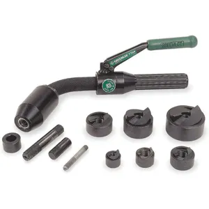 GREENLEE 7706SB Hydraulic Knockout Kit, 8 Ton, 1/2 To 2 Inch Size | AA9NTQ 1ED77