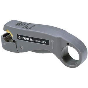 GREENLEE 1257 Coax Cable Stripper, Two Level | AC8HQW 3AEV1