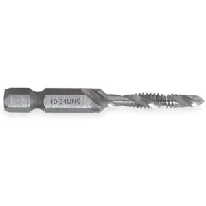 GREENLEE DTAP10-24 Drill Tap Bit, #10 Size, 24 Thread Per Inch, High Speed Steel | AA9TWR 1FAJ9