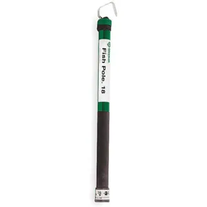 GREENLEE FP18 Fish Pole, 18 Ft. Extended Length, 2 Inch Diameter | AD7RGV 4GA97