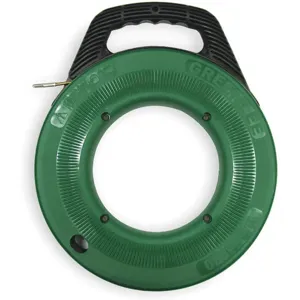 GREENLEE FTFS439-50 Fish Tape, 50 Ft. Length, 500 lbs. Tensile Strength, 3/16 Inch Width, Steel | AC2XRN 2NXF1