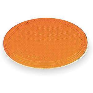 GROTE 40063 Reflector Sealed Stick-on Yellow Round | AC3REG 2VND2
