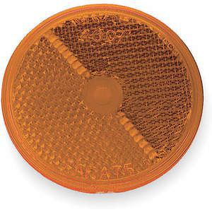 GROTE 40073 Reflector Stick-on Yellow Diameter 2 1/2 | AC3REJ 2VND4