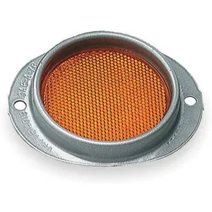 GROTE 40193 Reflector Armored Yellow Diameter 3 5/8 In | AC3REU 2VNE5