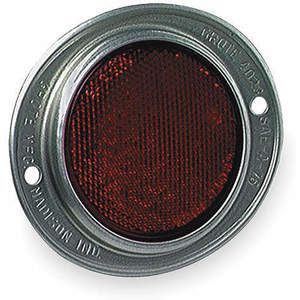 GROTE 40232 Reflector Armored Red Diameter 4 11/16 In | AC3REV 2VNE6
