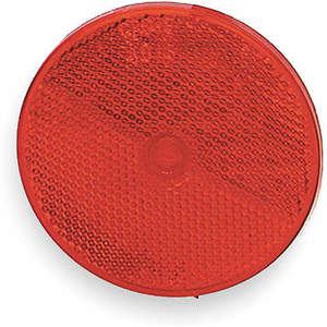 GROTE 41012 Reflector Screw-on Red Round Diameter 2 In | AC3RFA 2VNF5