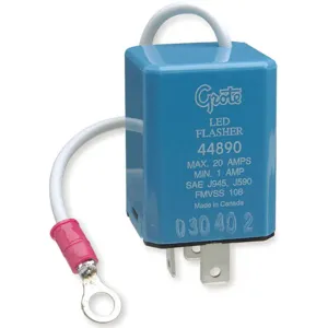 GROTE 44890 Electronic Led Flasher 3 Terminal | AA6GCC 13W945