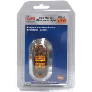 GROTE 45003-5 Side Marker Lamp Led 2-1/2 Inch Yellow | AE6RYT 5UWA5