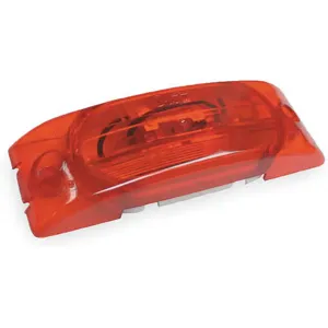 GROTE 45442 Marker Lamp Turtleback No Splice Red | AC3RGU 2VNL6