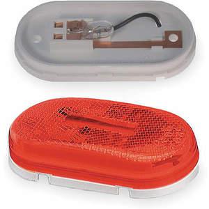 GROTE 46712 Marker Lamp Oval With Reflector Red | AC3RHR 2VNR1