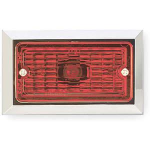 GROTE 47052 Marker Lamp Rectangular Socket Red | AC3RJA 2VNR9