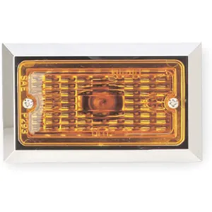 GROTE 47053 Marker Lamp Rectangular Yellow | AC3RJB 2VNT1