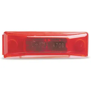 GROTE 47092 Clearance/marker Lamp 19 Style Red | AB9FMH 2CVX2