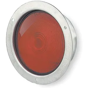 GROTE 52522 Tail Lamp Economy Stainless Steel Red | AC3RKR 2VNX5