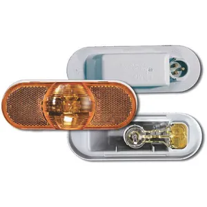 GROTE 52533 Oval Side Turn/marker Lamp | AB9FPF 2CWC2