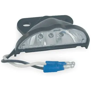 GROTE 60341 License Lamp Led Shell Style | AC3RMK 2VPD1