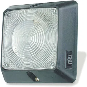 GROTE 61221 Square Dome Lamp With Switch | AB9FRU 2CWL1