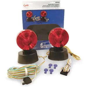 GROTE 65730-5 Towing Kit Economy Magnetic Base 12 Volt | AC3RPK 2VPJ7