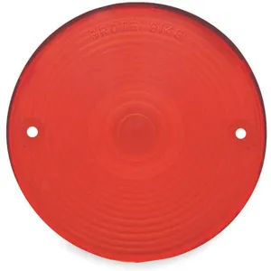 GROTE 91482 Replacement Lens Round Red | AC3RTE 2VPY4