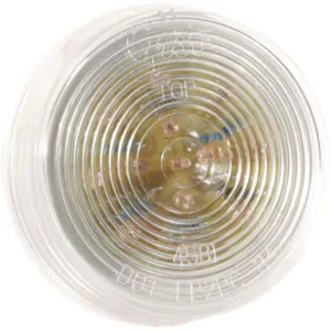 GROTE G1043 Lamp Led 2-1/2 Inch Yellow Clear Lens | AE6RZD 5UWC9