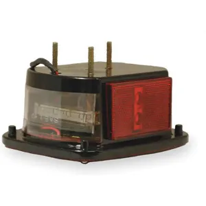 GROTE G5212 Box Lamp Led With Sidemarker Left-hand Red | AC3RUK 2VRD1