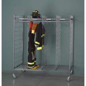 GROVE MDS-8/18 Turnout Gear Rack Mobile 8 Compartment | AF4YHM 9PW35