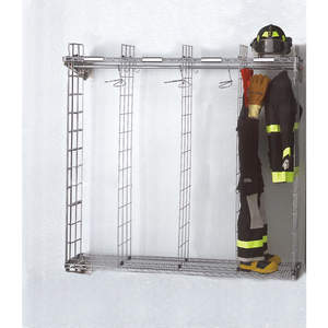 GROVE NTWM-12/18 Turnout Gear Rack Wall Mount 12 Compartment | AF4PVB 9F037