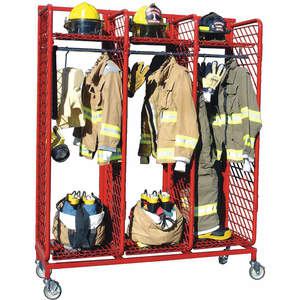 GROVE RMDS-6/24 Turnout Gear Rack 2 Side 6 Compartment | AF3XWC 8EPX4