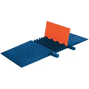 GUARD DOG GD5X125-ADA-O/BLU Cable Protector Orange And Blue 1.5 Feet | AG3AWK 32RX17