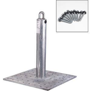 GUARDIAN EQUIPMENT 00657-M Metal Roof Anchor 16 Inch Length x 16 Inch Width x 18 Inch Depth | AG2PUY 31XP94