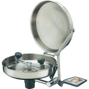 GUARDIAN EQUIPMENT G1814BC Eyewash, Wall Mounted, Stainless Steel Bowl and Cover | AC2PHN 2LVH7