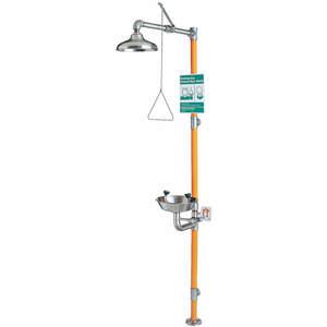 GUARDIAN EQUIPMENT G1996 Drench Shower With Face/eyewash 16 Inch Width | AC2PGL 2LVD2