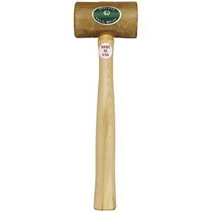 GARLAND MFG 11006 Rawhide Mallet, Face Diameter 2-3/4 Inch, Size-6 | AG8WYU