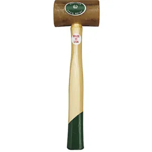 GARLAND MFG 11010 Weighted Rawhide Mallet, Face Diameter 2 Inch, Size-10 | AG8WYY