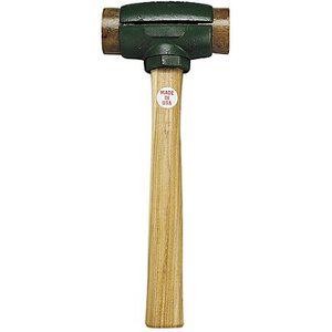 GARLAND MFG 31002 Split-head Rawhide Hammer, Face Diameter 1-1/2 Inch, Size 2 | AG8XBG
