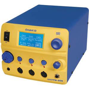 HAKKO FM206-55 Rework Station 410 Width 120V 3 Port | AH3LDG 32TV03