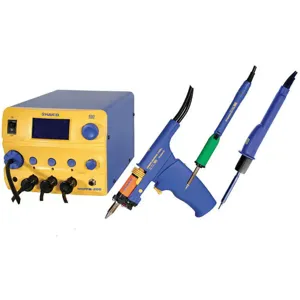 HAKKO FM206-DSA Rework Station 3 Port DSA 120V ESD Safe | AH3LDH 32TV04