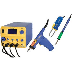 HAKKO FM206-DTS Rework Station 3 Port DTS 120V ESD Safe | AH3LDK 32TV06