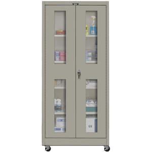 HALLOWELL 425S24EVM-HG Mobile Storage Cabinet 48 x 24 Ventilated | AC6KAV 34C245