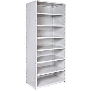 HALLOWELL 4523-24PL-AM Starter Shelving 87inh 36inw 24ind | AA6KJZ 14C767