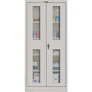 HALLOWELL 825S24EVA-PL-AM Storage Cabinet 20 Gauge 78 Inch H 48 Inch Width | AC6JLM 34A477