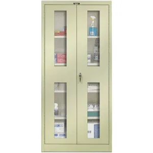 HALLOWELL 815S18EVA-PT Storage Cabinet 20 Gauge 78 Inch H 36 Inch Width | AC6JDK 34A313