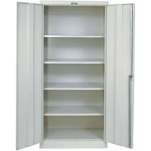 HALLOWELL 815S24A-PT Storage Cabinet 20 Gauge 78 Inch H 36 Inch Width | AE9UXE 6MNY9