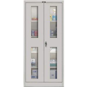 HALLOWELL 825S24SV-PL-AM Storage Cabinet 20 Gauge 78 Inch H 48 Inch Width | AC6JJX 34A440