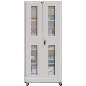 HALLOWELL 825S24EVM-PL-AM Mobile Storage Cabinet 48 x 24 Ventilated | AC6JKB 34A444