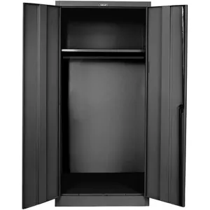 HALLOWELL 835W18A-ME Wardrobe Storage Cabinet Standard Black | AE9UXM 6MNZ6