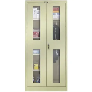 HALLOWELL 855C24SVA-PT Combination Storage Cabinet Assembled | AC6JDY 34A325