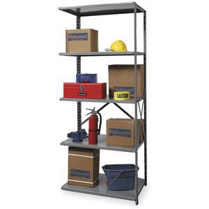HALLOWELL A5510-12HG Add On Shelving 87 Inch Height 36 Inch Width 12 Inch Depth | AA9ACL 1BLB7